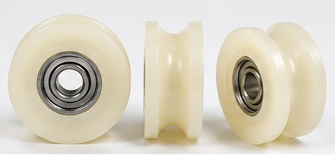 Nylon Grooved Pulley Wheels with Bearings — OPEN HAND Spare Parts