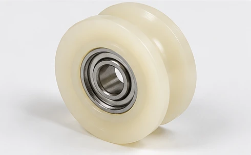 Nylon Grooved Pulley Wheels with Bearings — OPEN HAND Spare Parts